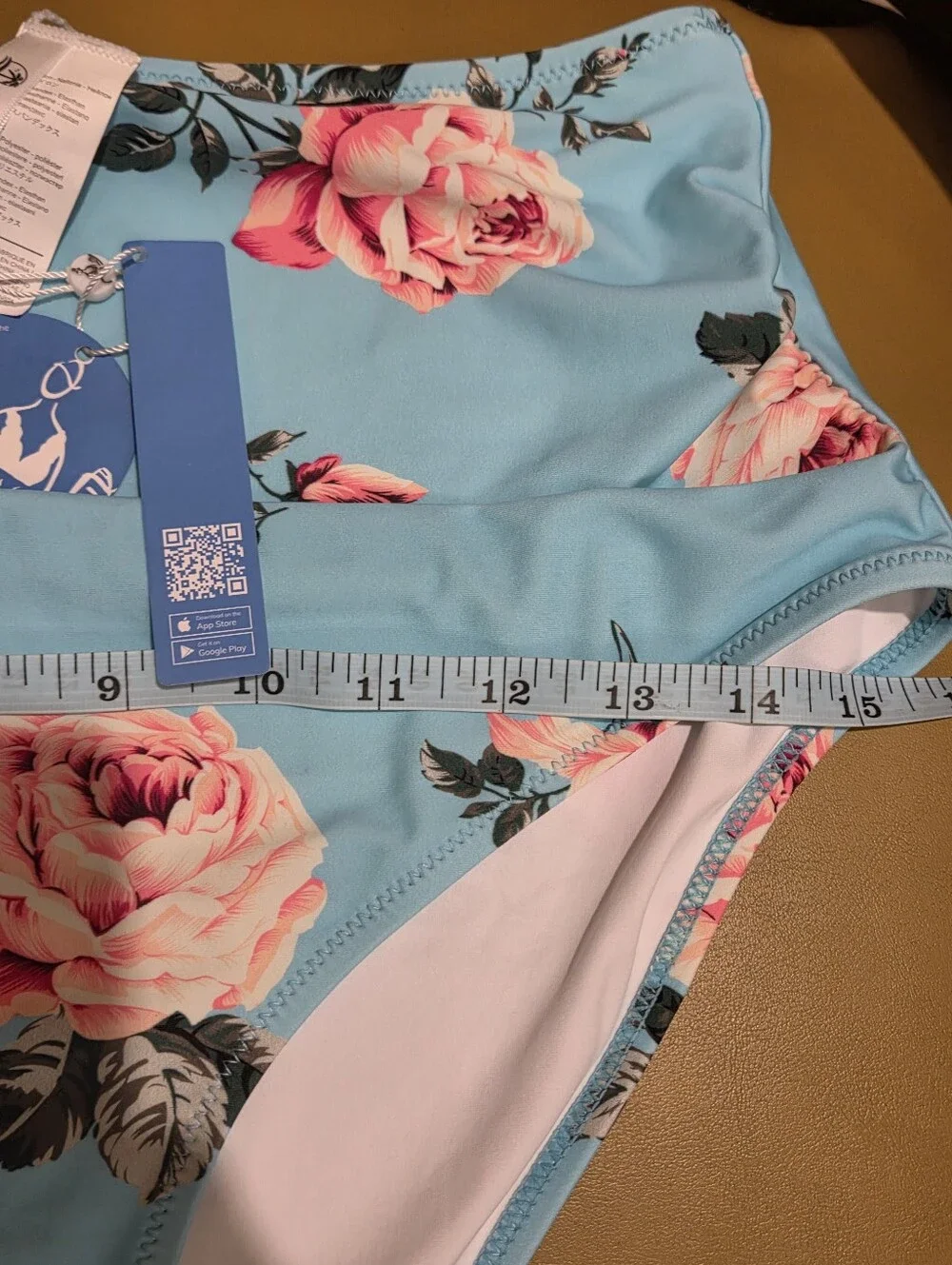Cupshe Bikini High Waist Bottoms L